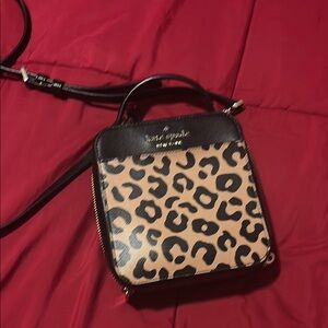 Kate Spade Leopard Print Crossbody Bag